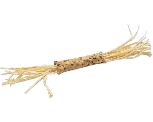 Dekorationselement aus Kork und Bast