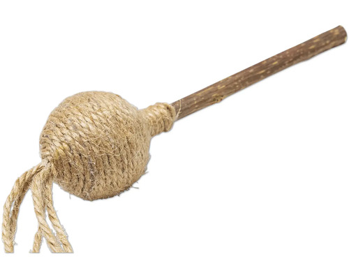 Schlegel mit Juteseil und Holzgriff