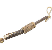 Nagetier-Spielzeug aus Holz mit Aufhängung