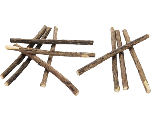 Katzenspielzeug beeztees Matatabi Sticks unterstützt die Zahnreinigung 10 St. ca. 12 x 0,7 cm Stapel naturbelassener Äste für den Garten