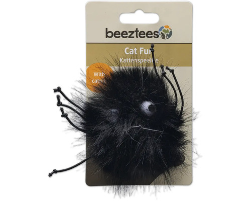 Beeztees Katzenspielzeug Fell-Spielzeug auf einer Karte
