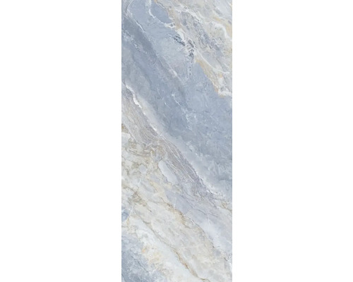 Duschrückwand SCHULTE DecoDesign ExpressPlus Marmoroptik Stein Marmor-Himmelblau Softtouch 255 x 100 cm EP19010254 832 Marmorfliese mit Muster