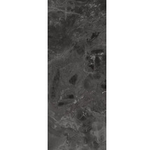 Dekorative Steinzeugfliese mit Marmoroptik.