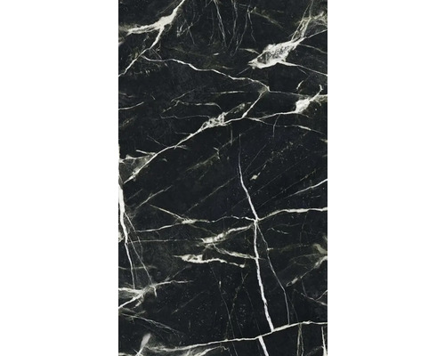Duschrückwand SCHULTE DecoDesign ExpressPlus Marmoroptik Stein Marmor-Schwarz-Smaragd Softtouch 255 x 150 cm EP19015254 831 Fliese in Marmoroptik mit Maserung