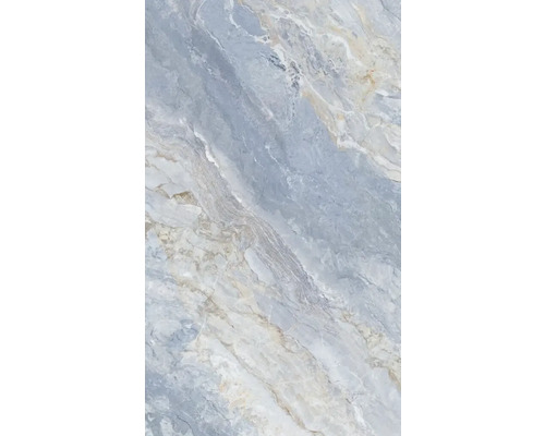 Duschrückwand SCHULTE DecoDesign ExpressPlus Marmoroptik Stein Marmor-Himmelblau Softtouch 255 x 150 cm EP19015254 832 Marmorfliese mit Maserung