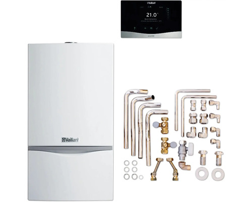 Vaillant Heizungsanlage mit Zubehör und zugehörigem Display