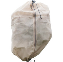 Pflanzenschutzsack mit Reißverschluss und Kordelzug