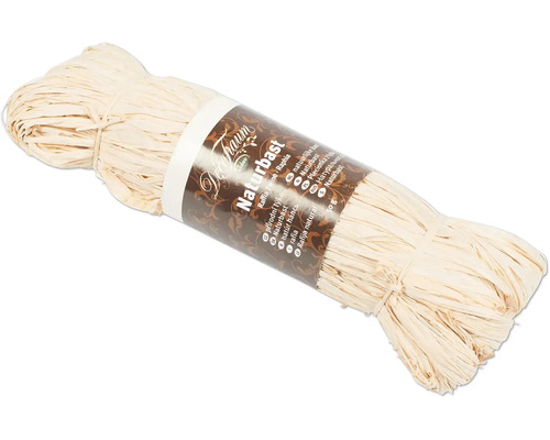 Naturbast 100 cm natur Bündel Naturbast zum Basteln und Dekorieren