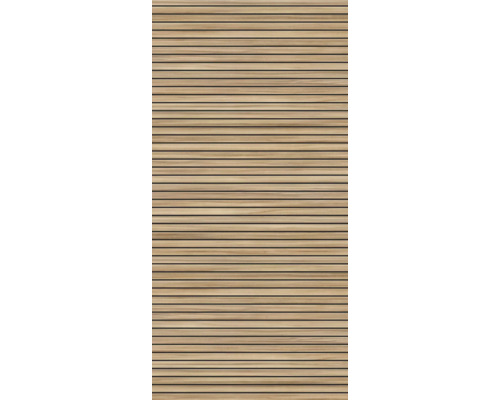 Duschrückwand SCHULTE DecoDesign Japandi horizontal ExpressPlus Holzoptik Lärche 255 x 125 cm EP1902225 539 Holzpaneele für Wand- oder Deckenverkleidung