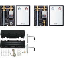 Vaillant Heizkreisverteiler mit Heizkreispumpe, Verteilerbalken, Wandhalterung und Montagematerial