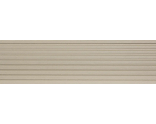 Nahaufnahme einer horizontalen Fassadenverkleidung