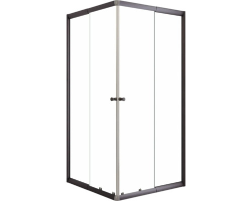 Eckdusche mit Glastüren