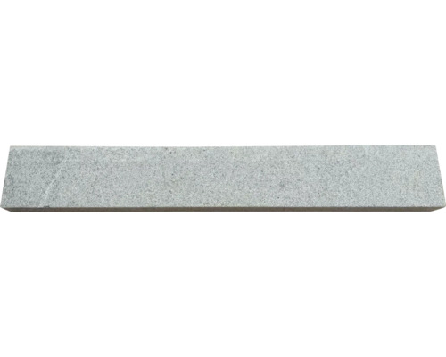 FLAIRSTONE Granit Randstein Phoenix grau gesägt 100 cm x 5 cm x 15 cm Schleifstein zum Schärfen von Werkzeugen