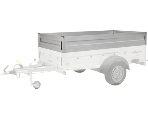 Humbaur Aufsatzbordwand aus Aluminium für Anhänger