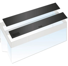 Aquarium mit Abdeckung