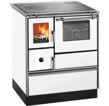 Holzherd mit Kochfeld und Backofen