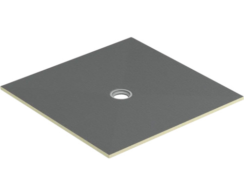Swisspor Befliesbares Duschelement swissporBOARD Doccia Piato 90 x 120 x 2 cm 300068 Quadratische Duschwanne mit Ablauf