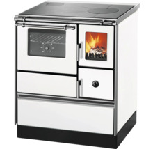 Holzherd mit Kochfeld und Backofen