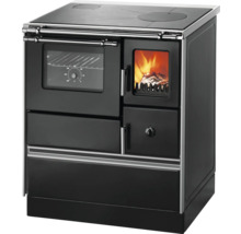 Holzherd mit Backofen und Kochplatten