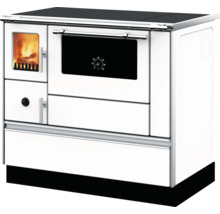 Holzherd mit Backofen und Sichtfenster