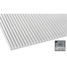 Stegplatte mit UV-Schutz auf beiden Seiten