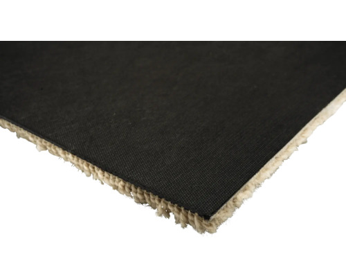 Nahaufnahme eines Teppichs mit Textilrücken