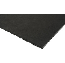 Schwarze Gummimatte für Bodenbelag
