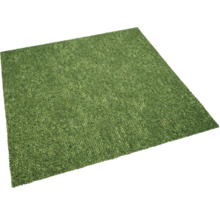 Quadratischer grüner Teppich