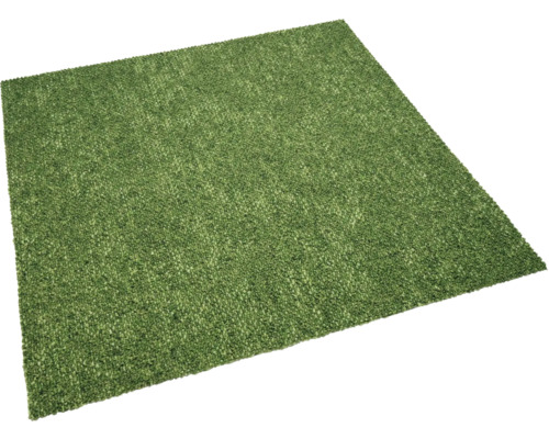 Quadratischer grüner Teppich