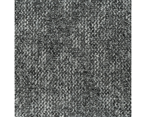 Nahaufnahme eines grauen Teppichbodens.