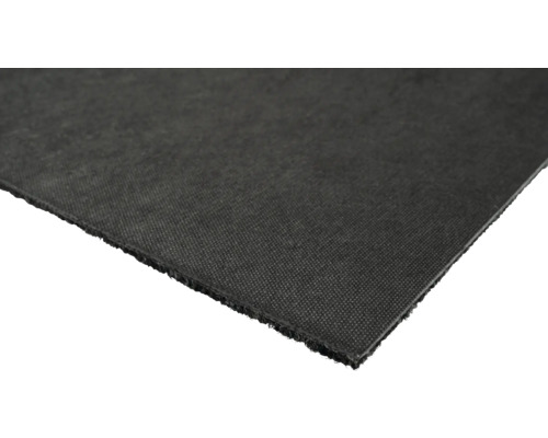 Schwarzer Textilbodenbelag