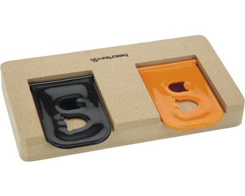 Hundespielzeug beezteesTrainingsspielzeug Hund Braingame Nanyo Holz / Kunststoff ca. 22 x 12 x 3 cm Intelligenzspielzeug, Snackspielzeug, Beschäftigung, Interaktiv Spielzeug Intelligenzspielzeug für Hunde aus Holz mit zwei Schiebern