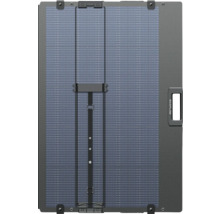 Zusammengeklapptes Solarpanel zur Stromerzeugung mit Tragegriff