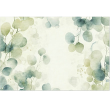 Aquarellillustration von Eukalyptusblättern