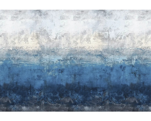 Fototapete Vlies 22085-07-01 GMK Art Edition 2 Ocean Line blau 8-tlg. 400 x 270 cm Tapete mit abstraktem Design in Blau und Weiß