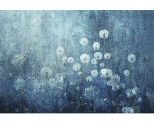Fototapete Vlies 22086-07-01 GMK Art Edition 2 Twilight Bloom blau 8-tlg. 400 x 270 cm Dekorative Tapete mit Pusteblumen-Motiv für den Innenbereich