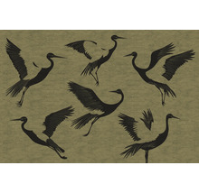 Tapete mit Kranichmuster