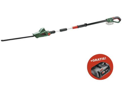 Akku-Teleskop-Heckenschere mit kostenlosem Akku
