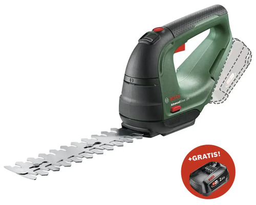 Bosch Akku-Strauchschere mit kostenlosem Akku
