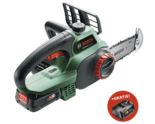 Bosch UniversalChain 18 Akku-Kettensäge mit Gratis-Akku