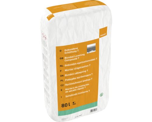 Fermacell Gebundene Schüttung T im 80 Liter Sack zur Bodennivellierung.