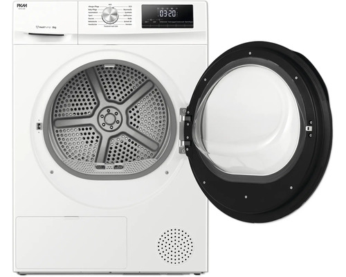 PKM Wärmepumpentrockner mit offener Tür