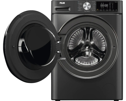 Waschmaschine mit geöffneter Tür