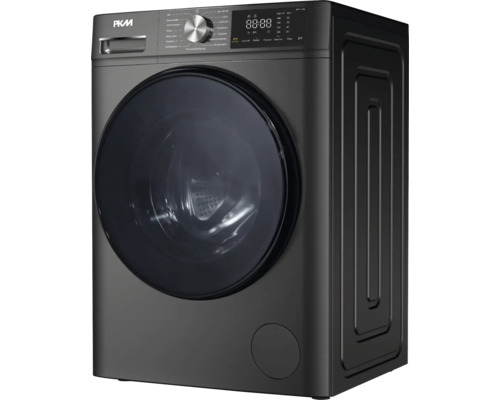 Waschmaschine mit digitalem Display und verschiedenen Programmen