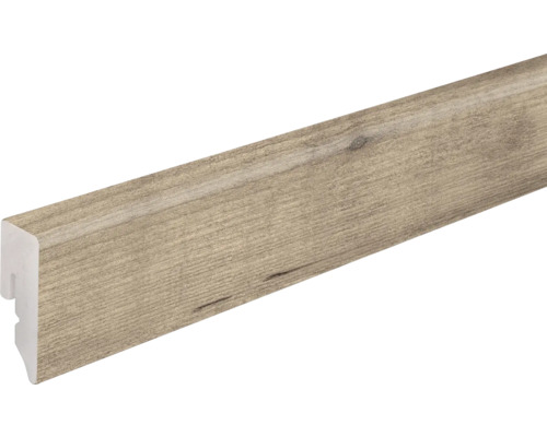 Sockelleiste mit Holzdekor