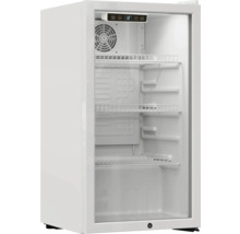 Getränkekühlschrank mit Glastür und mehreren Ablagen