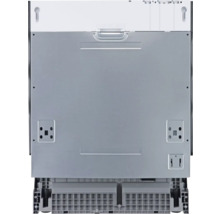 Rückansicht eines Geschirrspülers zur Veranschaulichung von Anschlüssen und Bauweise.