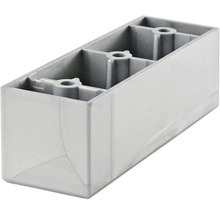 Kunststoff-Möbelfuß mit Befestigungslöchern