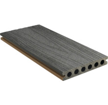 Terrassendiele aus Verbundmaterial mit Hohlkammerprofil