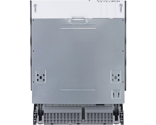 Rückansicht eines Geschirrspülers für den Einbau in der Küche